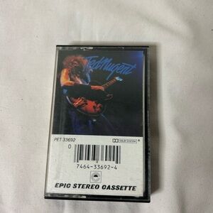 Ted Nugent Self Titled 1975 Cassette Tape